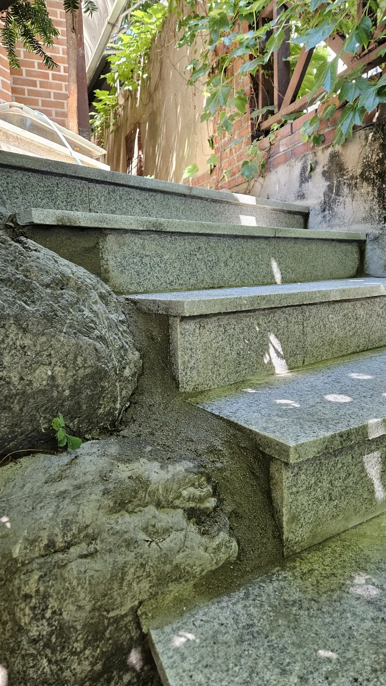 대리석 광택 복원 완료