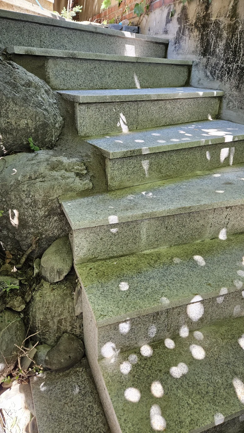 계단 난간 보강 완료 현장